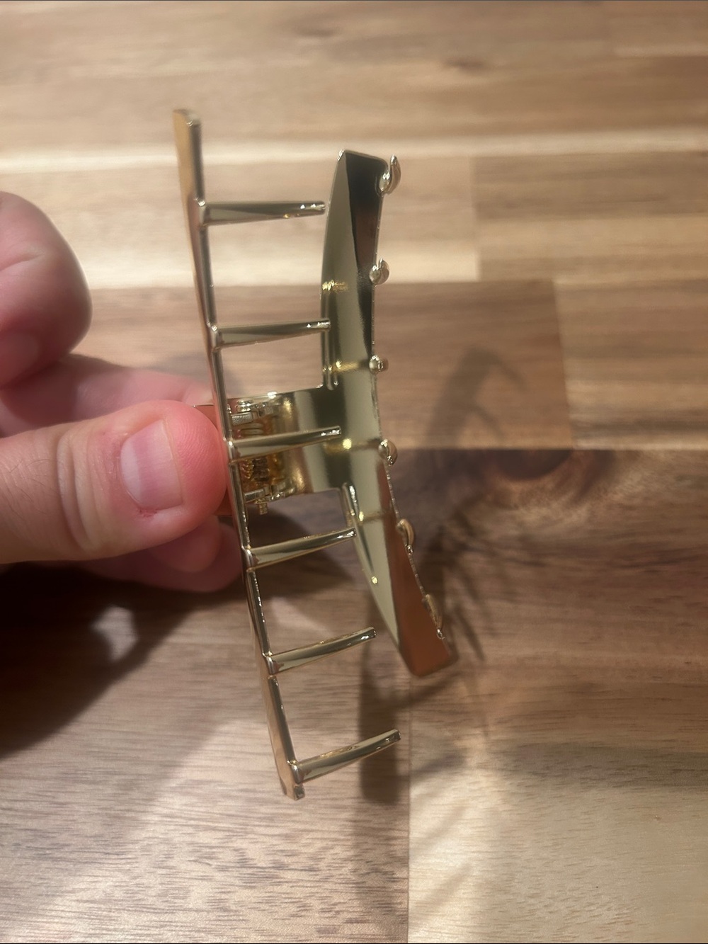 Yves Saint Laurent Gold Hair Clip - Picture 6 of 7